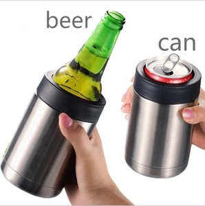 12oz/14oz/16oz isolé sous vide en acier inoxydable Colsters isolant <span class=keywords><strong>bouteille</strong></span> de bière peut support refroidisseur garder au froid - Product Image 2