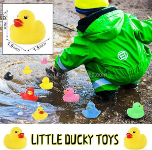 Canard en caoutchouc Jouets de bain 50PCS Mini Canards en vrac pour enfants Baby Shower Summer Beach Pool Activity Carnival Game - Product Image 4