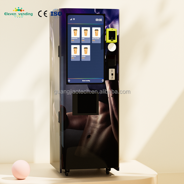 Commercial 32inch Touch Screen Protein Shake Vending Machine for Gym Automatic Self-Service Whey Powder Vending Machine