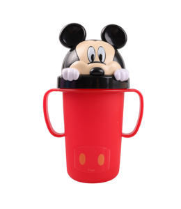 Disney <span class=keywords><strong>Mickey</strong></span> <span class=keywords><strong>Mouse</strong></span> Niños Vajilla <span class=keywords><strong>de</strong></span> comedor Mike Taza para agua Leche Cena Sippy Cup para bebés y niños pequeños - Product Image 6
