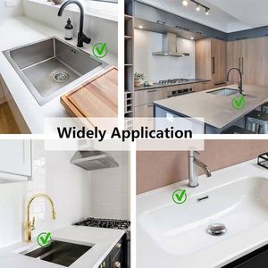 Tapis de protection gris en silicone pour robinet, plateau anti-gouttes absorbant pour évier de cuisine et salle de bain - Product Image 4