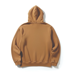 Custom <b>Men's</b> Winter Pullover Hoodie Breathable Solid Color Warm <b>Sherpa</b> <b>Fleece</b> with Digital Printing & Embroidery - Product Image 2