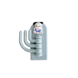 Creative Cartoon Three Hook Adhesive <b>Wall</b> Mount Heavy Duty <b>Key</b> <b>Holder</b> For Living Room Office Wardrobe Dormitory Classroom - Product Image 5