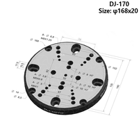 Étau auto-centrant Stuka à quatre-cinq axes, serrage rapide positif et négatif, 2-8 pouces, DJ-6080H