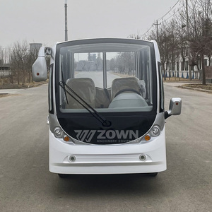 Voiture électrique de tourisme, carrosserie ouverte ou fermée en option, sièges confortables, pour parcs d'attractions, zoos, sites touristiques et voyages. - Product Image 2