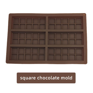 Plateau et moule à pâtisserie en silicone écologique réutilisable et antiadhésif pour chocolat, biscuits faits maison, non toxique - Product Image 3
