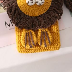 Bolso de ganchillo hecho a mano creativo para teléfono móvil, con patrón de animales pequeños, accesorio de moda para mujeres y niñas, EFANBEANIE - Product Image 4