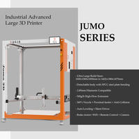Imprimante 3D industrielle grand format JUMO FGF à granulés, haute vitesse, à buse unique, avec plateau chauffant et nivellement automatique, Wi-Fi/USB