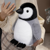 Nouveaux articles tendances et très demandés : Peluche pingouin gras pour 2026, peluche animal pingouin noir et gris, pingouin en peluche personnalisé et dodu