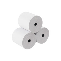 Rouleau de papier thermique 80x80mm 57x40mm, rouleau de papier de reçu, papier pour caisse enregistreuse, utilisé pour les terminaux de cartes de crédit, les guichets automatiques, les supermarchés, les banques