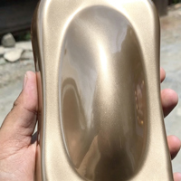 Revêtement en poudre résistant aux intempéries pour les cadres de fenêtres extérieurs et les grilles de camions, couleur personnalisée beige nacré