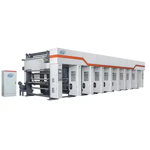 Yüksek kaliteli ve yüksek hızlı malzemelerle gravür baskı makineleri kağıt baskı için kullanılabilir.