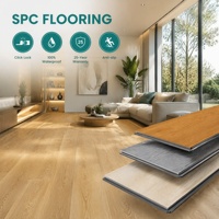 Piso SPC 4mm 100% Wasserdicht Kratzfest Rutschfest Verschleißbeständig Moderner Starrkern-SPC-Bodenbelag