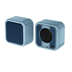 Mini Altoparlante Bluetooth in Silicone Soft Touch Tascabile 5W Suono Potente con Funzione TWS per Tempo Libero Quotidiano Viaggi all'Aperto - Product Image 1