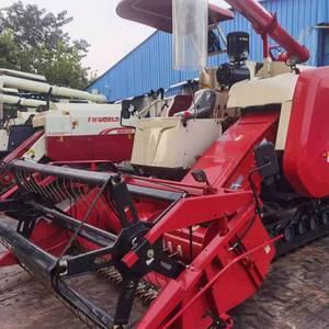 Moissonneuse-batteuse à riz RG108, largeur de travail de 2300 mm, châssis haut, pour les conditions d'agriculture en zones humides - Product Image 1