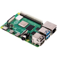 Raspberry Pi-ordenador Raspberry Pi 4 Modelo B, inalámbrico, con puerto tipo C, 1GB/2GB/4GB RAM, DDR4, 1,5 Ghz, BCM2711B0