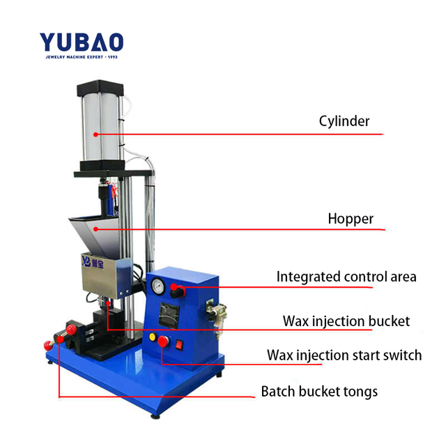 Factory Price High Quality Manual Steel Jewelry Automatic Wax Injection Machine for Jewelry