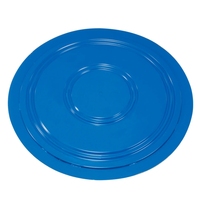 Plateau tournant à profil bas pour palettes, en acier, robuste, à roulettes, manuel, pour manutention de palettes