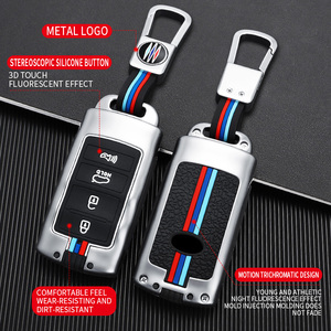 Étui de protection pour clé de voiture en alliage de zinc et gel de silice pour <span class=keywords><strong>KIA</strong></span> <span class=keywords><strong>Sportage</strong></span> R KN-07 Sorento Cadenza K7 K3 K5 <span class=keywords><strong>Porte</strong></span>-clés <span class=keywords><strong>Porte</strong></span>-clés Sac - Product Image 2