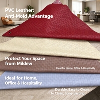 Offre Spéciale – Feuille de Similicuir PU Imperméable, Souple et Durable pour Revêtement de Canapé, Siège de Voiture, Sac, Bricolage – Prix de Gros au Mètre en Rouleau