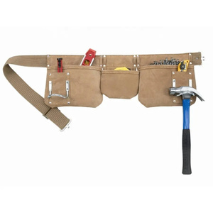 OEM ODM Waterproof Portable Durable Heavy Duty Canvas Adjustable Electrician <b>Tool</b> <b>Belt</b> <b>Carpenter</b> Workapron Waist Construction - Product Image 3