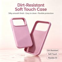 Funda Protectora de Silicona Premium para iPhone 18 Pro Max 13 14 15 16 17 Pro S26 Ultra S24, Fundas de Silicona para Teléfono
