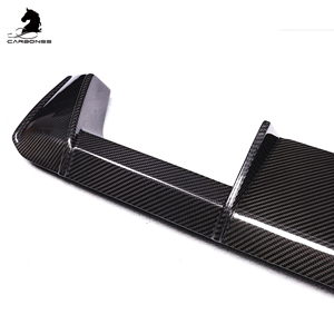 Trockene Kohle faser EURO TYPE Hecks toß stangen diffusor für BMW G80 G82 <span class=keywords><strong>M3</strong></span> M4 2021 - Product Image 4