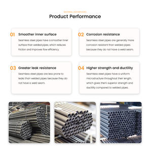 Высококачественная бесшовная стальная труба из углеродистой стали Q345R - 3-14 дюймов, высокопрочная для промышленных сосудов - Product Image 3