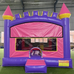 <span class=keywords><strong>Castillo</strong></span> Inflable Rosa y Blanco de 13x13 pies, <span class=keywords><strong>Castillo</strong></span> Hinchable para Niños, Área de Juegos al Aire Libre para Niñas - Product Image 6