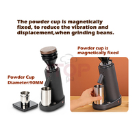Moulin à café expresso commercial à dose unique 110v/60hz Expresso Burr professionnel avec moulin italien expresso à bas prix