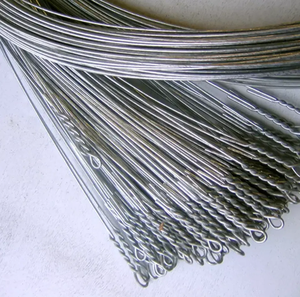 Prix pas cher galvanisé 12ga 10ft 21ft Quick Link Bale Wire Tie coton balle <span class=keywords><strong>fil</strong></span> simple boucle bale Tie <span class=keywords><strong>pour</strong></span> pneu - Product Image 5