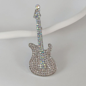 Insignia personalizada de dibujos animados de guitarra, emblema de esmalte suave de Metal, broche de insignia, Pin de solapa para ropa y sombreros - Product Image 5