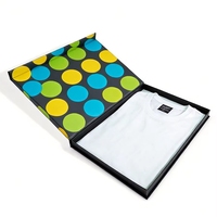 Boîte d'emballage en papier personnalisée avec logo magnétique pour vêtements, t-shirts, vêtements de sport, costumes, robes