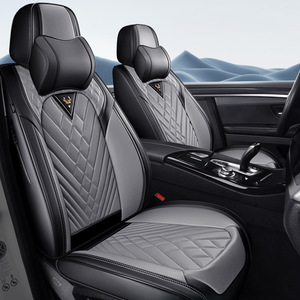 Fundas de Asiento de Coche Universales para Todas las Estaciones, Estilo Europeo Americano, Marca <span class=keywords><strong>Dr</strong></span>. <span class=keywords><strong>Js</strong></span> 25, Modelo OLIVER, de Spandex, para Cinco Asientos, Sintéticas - Product Image 1