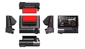 3 máy ảnh ống kính xe <span class=keywords><strong>DVR</strong></span> Full HD 1080p Video Recorder G-Sensor Dash Cam xe máy ảnh - Product Image 4