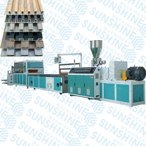 Máy sản xuất tấm tường Louver PVC <span class=keywords><strong>WPC</strong></span>, dây chuyền sản xuất máy ép đùn, thiết bị nhà máy sản xuất, máy chế tạo - Product Image 5