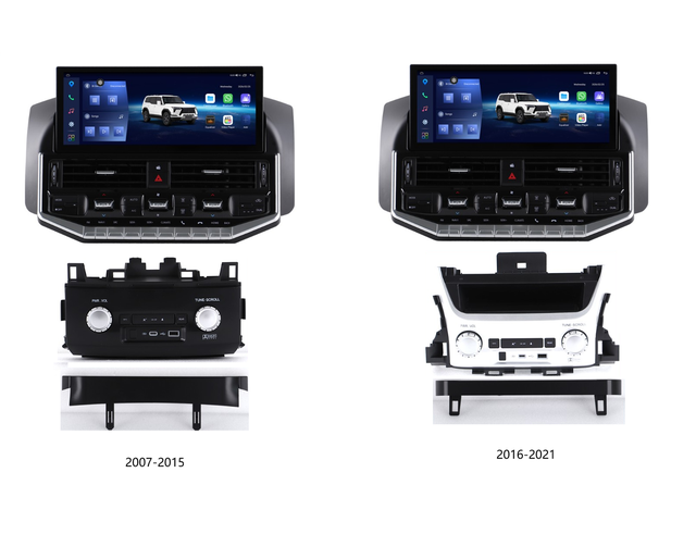 15.9" Car Radio Stereo Player Multimedia for TOYOTA Land Cruiser 200 LC200 2007-2021 GPS Navigation Carplay