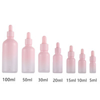 5ml 10ml 15ml 30ml 50ml Rose Verre Flacon compte-gouttes Avec Compte-gouttes Pipettes Chute Bouteille Vide Bouteille De Parfum Conteneurs