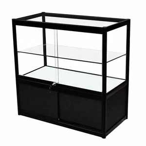 Sang trọng Tempered Glass tủ đồ trang sức với <span class=keywords><strong>LED</strong></span> chiếu sáng Glass Showcase - Product Image 2