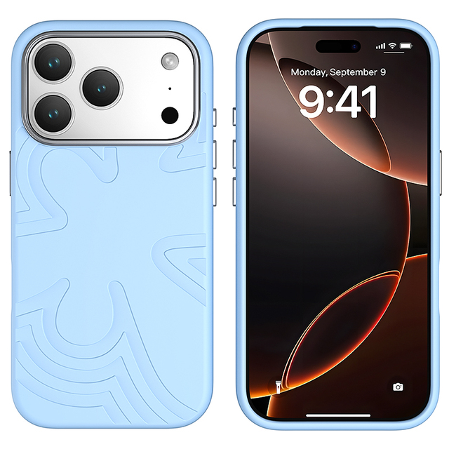 2026 New Arrival Pure Food Grade Liquid Silicone Shockproof Flower Design Phone Case for 18 16 15 14 13 Pro Max