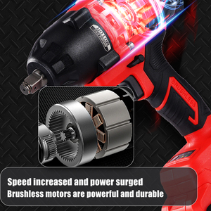 SENGXIN 850N 21V 510W 42MM Industrial Lithium-Ion Brushless Motor Impact Wrench 5.0Ah <b>Square</b> Drive - Product Image 5