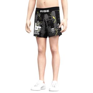 Shorts de Lucha con Abertura Lateral y Corte en el Bajo, Sin Velcro, Súper Duraderos y Ligeros, Tejido Suave, Diseñados para BJJ No Gi y MMA - Product Image 5
