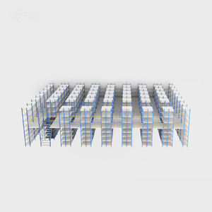 Entresuelo de metal industrial Plataforma de ático Almacén de acero Estante de recogida con protección contra la corrosión Estantes de almacenamiento Uso industrial - Product Image 4