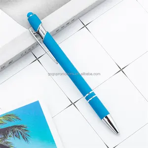 2024 nuovo progetto creativo di tendenza 2-in-1 Multi colore penna Touch penna a sfera dello schermo per la pubblicità promozionale di Marketing