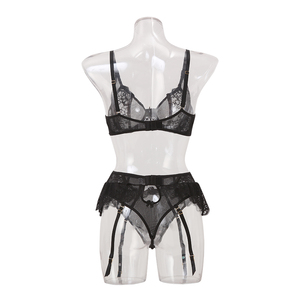 Lingerie Sexy in Pizzo Nero per Adulti, Taglia XL, Intimo e Giocattoli Erotici per Donne e <span class=keywords><strong>Uomini</strong></span> - Product Image 5