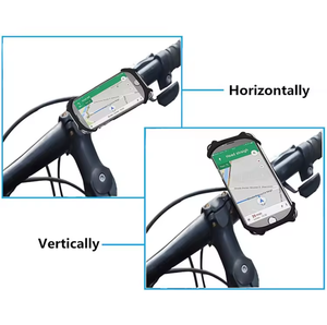 ที่วางโทรศัพท์จักรยานซิลิโคนแบบถอดได้กันการสั่นไหวที่ยึดโทรศัพท์กับแฮนด์จักรยานใช้ได้กับ<span class=keywords><strong>360</strong></span> ° ที่วางโทรศัพท์บนรถจักรยานใช้ได้กับการแข่งขันบนถนนยิม - Product Image 4