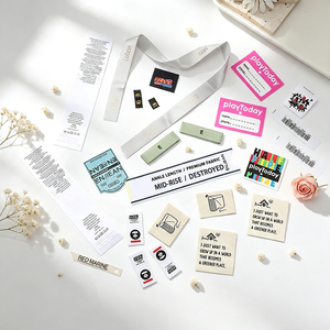 Étiquette en similicuir 3D avec lettres en relief, logo personnalisé, patch en cuir gaufré pour vêtements streetwear, décoration de sac à main - Product Image 2