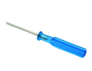 <span class=keywords><strong>Tournevis</strong></span> plat à tête plate de 2,0 mm en gros pour l'installation d'outils de réparation de téléphone en plastique 3 45 #   Acier Zinc+ Bleu - Product Image 1