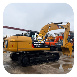 รถขุดตีนตะขาบ 320D2L มือสองปรับสภาพใหม่ สำหรับใช้งานในบ้าน เครื่องจักรไฮดรอลิกสำหรับงานดิน พร้อมปั๊มและมอเตอร์เครื่องยนต์หลัก - Product Image 1