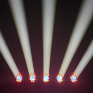 Luz Móvil de Cabeza con Prisma de 18 Facetas y Tira LED de 600W, 8 Gobos, 8 Colores, IP33, DMX512, de Hierro para Escenario, Fiesta, Boda, <span class=keywords><strong>DJ</strong></span>, KTV, Discoteca - Product Image 4